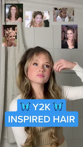 y2k inspired hair🦋🫶🏼 #y2khairstyle #early2000s #2000shairstyles #hairinspo #whitechicks2004 #cutehairideas #easyhairstyles 
