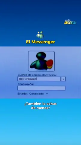 GeNeRaCióN MeSs€NGeR ❤️ #messenger #msn #msnmessenger #nostalgia #nostalgiamilenial #zumbido #2000s #millennial 