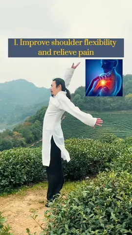 Specific exercise Improve symptoms, daily fully- body exercise remove root causes.#taichi #health #TCM #chineseculture #qigong #shoulders #heart #fatigue #fyp #foryou 