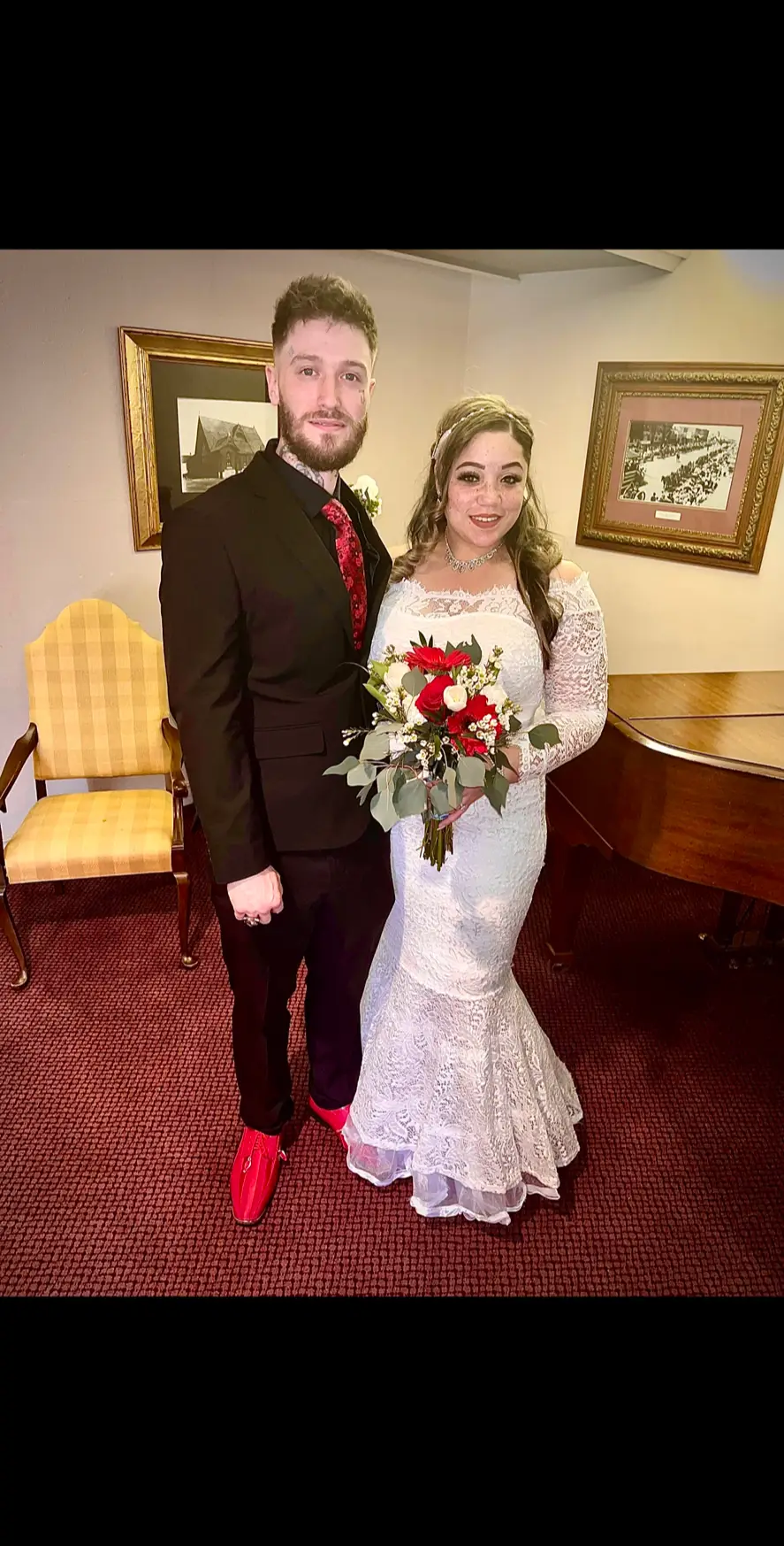 3/23/21, i became your girlfriend. 3/23/22—- the happiest day of my life, i became your wife.                                        Happy Anniversary, honey 💞 3/23/22 #brannnbrown #fyp #anniversary #1yearanniversary 