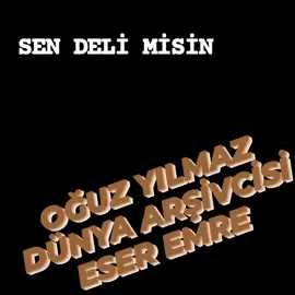OĞUZ YILMAZ - SEN DELİ MİSİN (1991) COMPACT DİSC DİGİTAL AUDİO