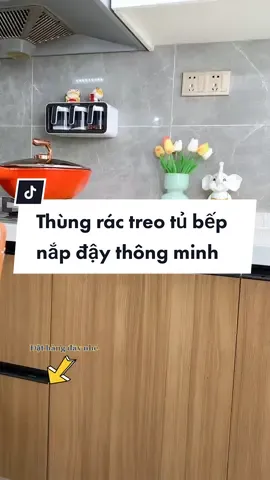 Thùng rác treo tủ bếp nắp thông minh của  @Tổng Kho Đồ Gia Dụng đây mọi người ơi 🥰 Tiện dụng đa năng - nào nào cũng nên có 1 cái . #muataitiktokshop #giadungthongminh #tongkhogiadung #thungrac ##thungractreotubep 