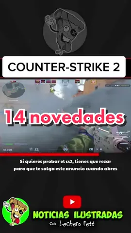 Los 14 cambios que trae el nuevo COUNTER STRIKE 2 #cs2 #counterstrike2 #cs #counterstrike #valve #updates #humo