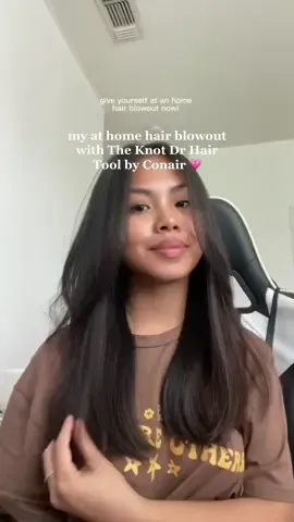 amazed by the results! 😌💗 #ad #Conair @conair #hairblowout #theknotdrforconair #theknotdr #hairtools #conairpartner 