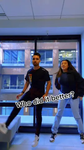 Who did it better? 🕺 💃 #fyp #dancechallenge  