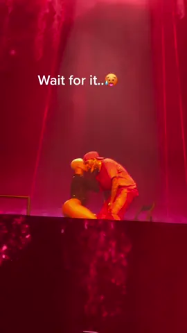 Is that a kiss?🫣@chrisbrownofficial #undertheinfluence #chrisbrown #london #foryou #fyp #breezydancers  #taylorterry 