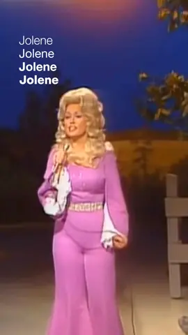 DOLLY PARTON performs her 1973 classic country hit 