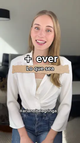 Aunque el inglés siempre tiene excepciones como por ejemplo Forever (Para siempre) 🥰 #ariannitalagringa #ariannitalabonita #ingles #aprende #inglés #learnenglish #english #inglesonline #englishteacher #mexico #venezuela #colombia #argentina #chile #españa #inglesfluido #aprenderinglesrapido #englishgrammar #cursoinglesonline #humor #comedy #fun #funny #divertido #reelsinstagram #reelsviral #reelsinsta #reel #reels