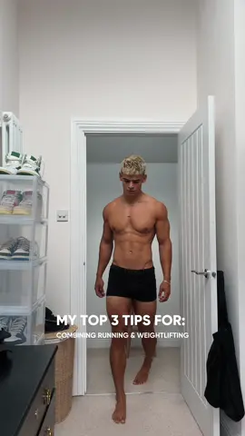 My top 3 tips for combining running and weightlifting 🤝🏽 ——— These are just the things that have worked for me personally. Let me know what you think👇🏽 ——— #Fitness #motivation #fy #runtok 