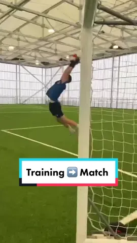 Training ➡️ Match #foryou #goalkeeper #fyp 