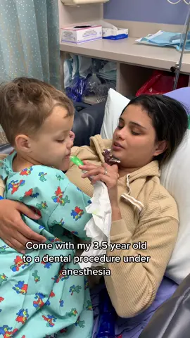 Sharing this for all the mamas who might be going through the same because I was so nervous! He did super well and although he was pretty groggy and grumpy when he woke up, he is almost good as new less than 12 hours later. Our babies are so resillient! #momlife #toddlersoftiktok #boymom #latinacreatorcommunity #latinamoms 