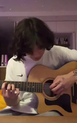 Jk playing the guitar in his weverse livestream today. The end is the best part hahaha #jungkook #jungkooklive #weverse #bts #btsarmy 