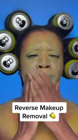 So satisfying 😌 Reverse Makeup Removal #makeupremoval #sfxmakeup #fanta 