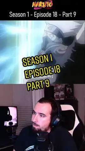 I'm watching Naruto for the first time. Episode 18 part 9 #naruto #narutoshippuden #anime #jimmytiptoe #reaction #react #sasuke #kakashi #sakura #haku 
