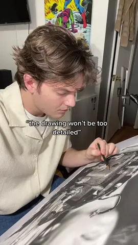 (this is the most detailed thing ive ever drawn…. shhh) #artist #fyp #art #drawing #detail #artistsoftiktok #wip #sketch #charcoal #graphite 