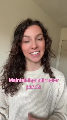 How to make your hair color last longer pat 2✨✨✨✨ #haircolor #coloredhair #damagedhair #rosemaryshampoo #hairmask #hairoil 
