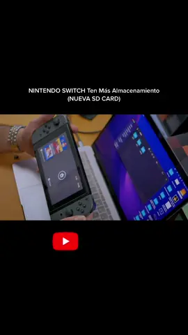 NINTENDO SWITCH Ten Más Almacenamiento (NUEVA SD CARD) #nintendo #nintendoswitch #videogames #videojuegos #videojuegos🎮 #videojuegos2023🎮 