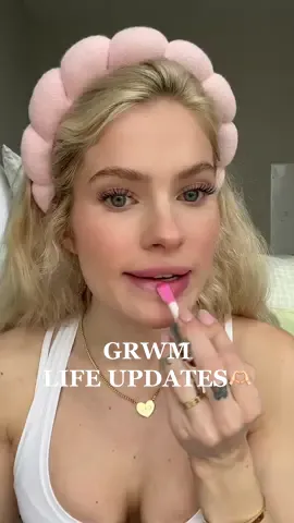 just some life updates because i 🫶🏻 talking to you guys 🥹💕🌼🧡 #fyp #grwm #glowyskin #glowymakeup #cleangirlmakeup #lifeupdate 