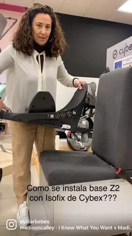 Instalamos una base Z2 de Cybex!!! @cybex_global #elpilarbebes #cuentanos #silladeauto #isofix #azuquecadehenares #comercio 
