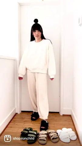 Time to level up your Spring Summer footwear, and now all shoes are on sale! Suicoke MOTO-Cab Sandals currently available in White, Beige, Olive, and Black. Size up 1-1.5 sizes since this Japanese brand runs small. Styled with our Le Bon Shoppe Soft Poche Top and Balloon Pants in Naturel. I sized up for a looser fit, L shown. This yarn is unbleached, undyed and unprocessed, maintaining its original and natural color. It helps keep our planet clean! #shopsunchild #sandals #japanese #design #designer #stylish #style #fashion #wiwt #OOTD #minimal #minimalist #shopsmall #femaleowned #SmallBusiness #houstonshop #houstonshopping #houston #ighouston #tryon 
