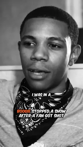 Throwback to when #ABoogie made a song for a fan who unfortunately got shot at one of his shows 😔 Via: @montreality #RapTV #aboogiewitdahoodie 