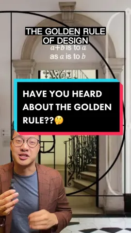 The Golden Ratio is one of the oldest maths rules and it's used in design to create a sense of balance and symmetry. I've followed it in my career and it's never led me astray. It's all about breaking things down into thirds rather than halves or quarters.  For example, when designing a living room, try picking a coffee table two-thirds the size of your couch and an accent chair that is one third the size of the couch. This creates a visually pleasing aesthetic and helps blend the scale of your furniture.  The same goes for a dining room, try picking a chandelier thats one third or two thirds the size of the dining room. We're trained by nature to enjoy orderly patterns and the fibbonacci sequence is one of them. You can see how the 60-30-10 rule comes into play, it's really the same thing.  And speaking of design, don't forget to check out @ivorihome 3D Wall Panels! It's the perfect feature wall for your home. Link in bio. #ivorihome #603010 #goldenratio #designinspo 🔨💡