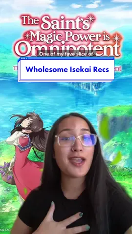Replying to @sofi.squishy here’s my current running list of wholesome isekai where the MC lives a mundane life #animerecs #animerecommendations #isekai #isekaianime #otaku #parallelworldpharmacy #campfirecooking #thesaintsmagicpowerisomniponent #ascendanceofabookworm 