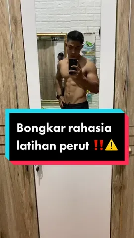 Langsung praktekin ‼️ #tipslatihanperut #latihanperut #tipsworkout #latihanperutdirumah 
