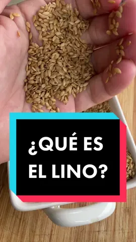 Propiedades del #lino o #linaza 🌝