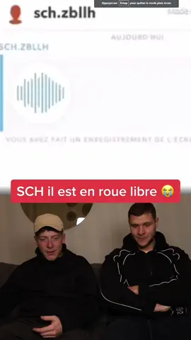 SCH il est en roue libre 😭 #pourtoi #drole #snapchat #rap 
