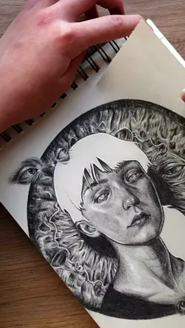 Paper so fragile, paper so backstabbery ° ° ° #art #graphitedrawing #graphiteportrait #portraitdrawing #surrealdrawing #surrealart #sketchbook #realisticdrawing #sketch #drawing