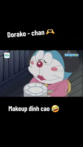 Mọi người có thể áp dụng makeup theo mốt Dora để đi gặp ngy nhé 🤣 #doraemon #nobita #shizuka #suneo #jaian #betfriendsforever #hoathinh #bff❤️ #cartoon 
