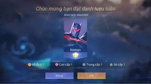 Top 1 batman à 🫠#xuhuong  #lienquanmobile #batman#CapCut 