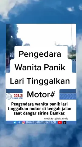 Panik Karena Damkar #beritaunik #fyp #fyp #motor 