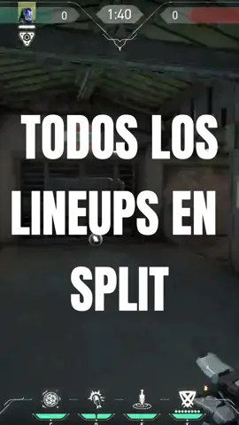 mejores lineups con kayo para A de SPLIT💯 #Valorant #valorantclips #gaming #fyp #foryou #viral 