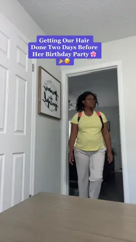 Hair appointment #MomsofTikTok #hairtok #hairappointment #momdaughter #toddlermom #birthdayparty #kidsparty #momcontent 