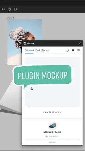 Plugin mockup no #figma é incrível a oportunidade de poder criar o seu próprio mockup e adicionar nele as imagens que você procura. #figma #mockup #boraprofigma #foryou #plugin #figmadesign 