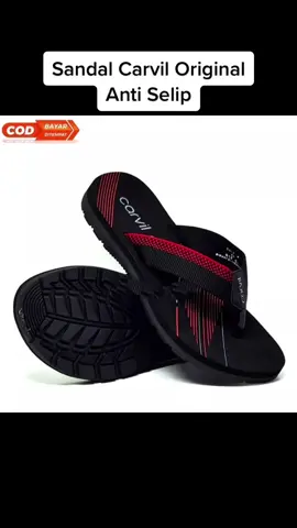 Sandal Carvil Original - Anti Selip cocok untuk Bepergian - Harga terjangkau, bisa COD! Cek keranjang kuning langsung ya guyss #CallofDragons #AQUAUVAirPower #sandalcarvil #carvil #sandalpria 