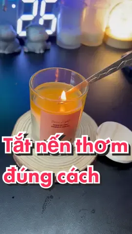 Dùng tới hủ nến thơm mùi đào này mới biết trước giờ tắt nến thơm sai cách, có ai cũng giống mình không #review #admicro #muataitiktokshop 