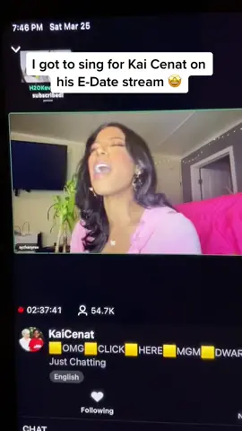 Despite the technical difficulties this was way too much fun 🥲😁🎶 #fyp #kaicenat #ayzhanyree #twitch #viral #cover