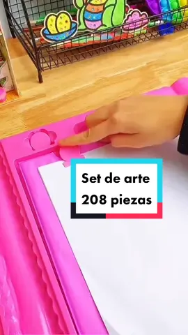 SUPER OFERTA 🖍️🎨 Set de arte de 208 piezas. ₡8500  🖍️🎨 Envíos a todo el país 🇨🇷 #dibujo #juguetedidactico #pintura #costarica #fyp #parati #setdearte208piezas #fypシ 
