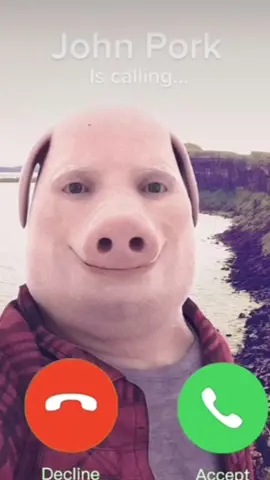piggy will always smight they who disres pect him #johnpig