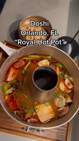The Royal Hot Pot - Korean American Restaurant Doshi in Orlando, Florida #orlando #tiktokfood #RestaurantReview #koreanfood #highspeeddining #docueatery #doshi food reviews