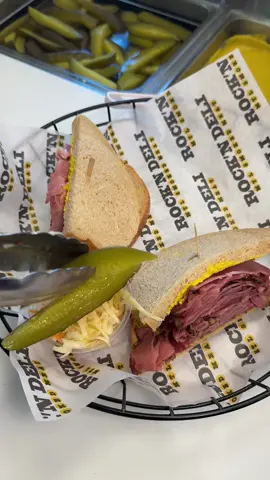 This goes out to all our ASMR lovers! 😍 We don't know what's more satisfying, listening to this sandwich being made or eating it... 🤤 #rockndeli #smokedmeatsandwich #montrealsmokedmeat #mtlfoodie #asmrfood #asmrvideo