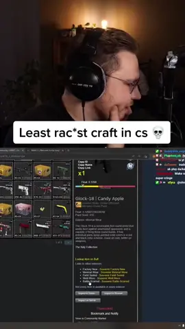 Least rac*st craft in cs lmao 💀 (via @ohnepixel ) #csgo #csgoskins #csgomemes #csgofunny #csgovideos 