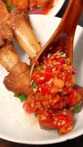 Mukbang Spicy Lamb Knuckle 😋😋 #mukbang #asmr #funnyfood #funn 