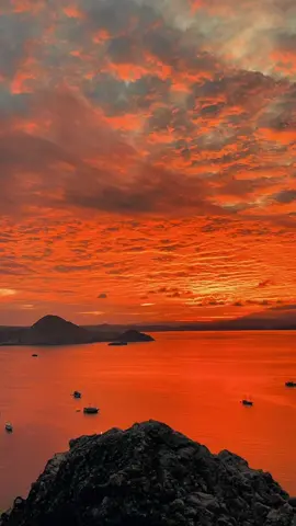 hoki banget bisa dapet sunrise di pulau PADAR sebagus ini🥹, toton sampai tengah video guys🙌  #padarisland #wonderfulindonesia #traveling #sailing #komodonationalpark #liveonboardkomodo #labuanbajo #sunrise 