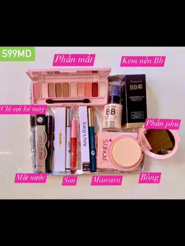 Set trang điểm đầy đủ nhất 99k nè cá bà. 