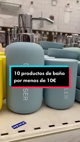 ¿Cuántos de estos productos tienes en casa? 👀 ✅ 82457590 - Organizador de maquillaje transparente  ✅ 82684065 - Dispensador de jabón Remix ✅ 82684037 - Vaso de baño Remix ✅ 82684054 - Jabonera Remix ✅ 81908404 - Percha amarillo / dorado ✅ 17551303 - Dispensador de jabón Tiara blanco ✅ 81885271 - Vaso de baño Torento ✅ 82304431 - Jabonera Bambú bamboo ✅ 81882979 - Vaso de baño Natural Bambú ✅ 15190700 - Limpia mamparas Loano negro ✅ 13309401 - Spray Anti Moho para saneamiento Baño                     #misideasleroymerlin #menosde10euros #accesoriosbaño #accesoriosbaños #bañosbonitos 