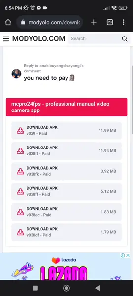 Replying to @anakibuyangdisayangi no, you don't need, just download it from chrome #cinematography #videography #mcpro24fps #redminote9pro 